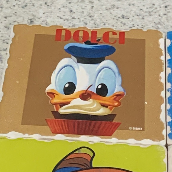 Epcot Disney Parks COASTERS Mexico set w/ goofy, Pluto, Donald Duck & Mi… - Picture 4 of 6